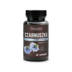 Skoczylas CZARNUSZKA 20% tymochinon - 60 kapsuł Skoczylas CZARNUSZKA 20% tymochinon - 60 kapsuł